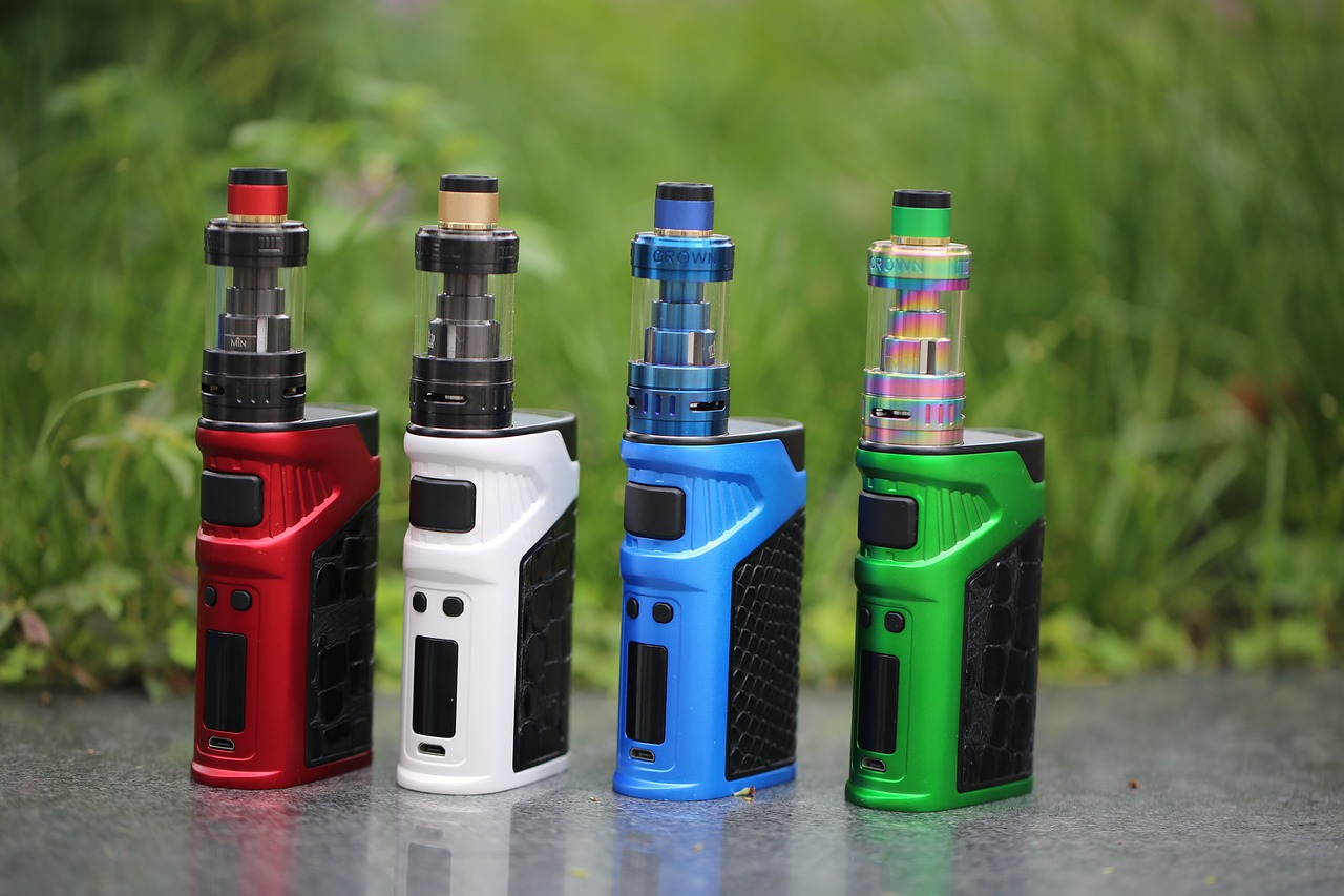 different types of e-cigarette