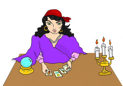 an experienced psychic reader